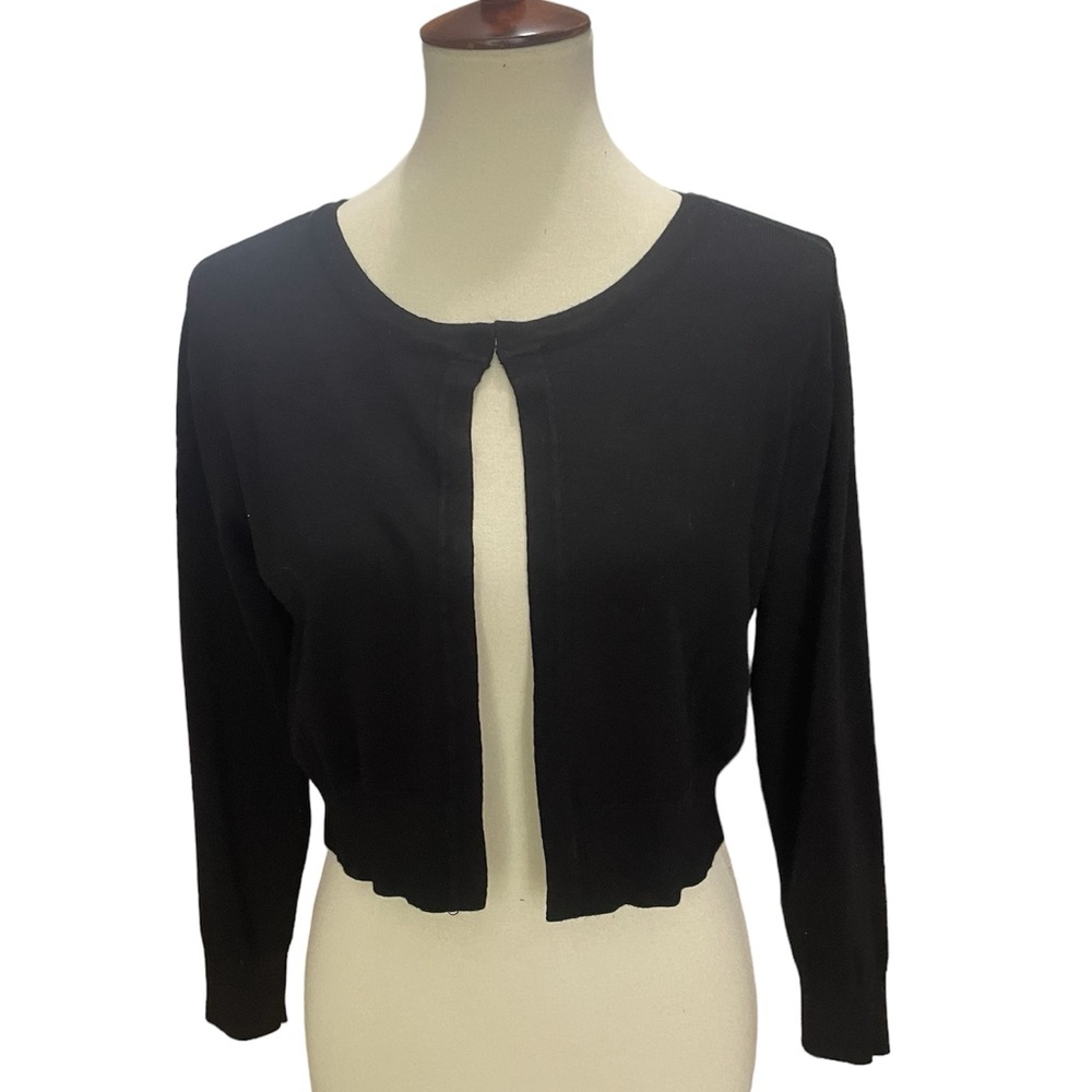 Wardrobe Staple: Black‎ Cardigan, size Medium, goes with everything